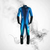 Ski Race Suit ENERGIAPURA Aurora Blue Junior - Speedxcrafts