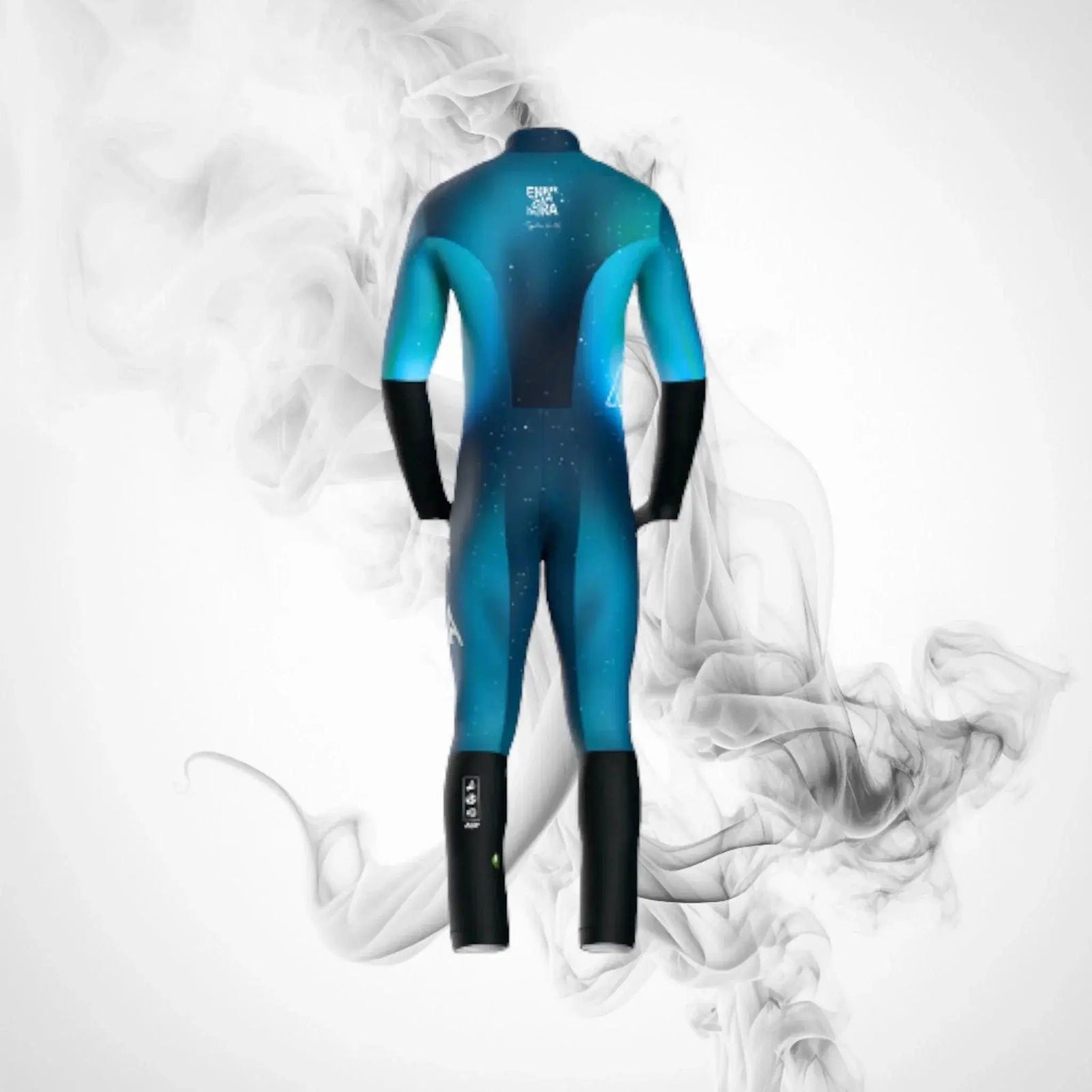 Ski Race Suit ENERGIAPURA Aurora Blue Junior - Speedxcrafts