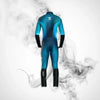 Ski Race Suit ENERGIAPURA Aurora Blue Junior - Speedxcrafts