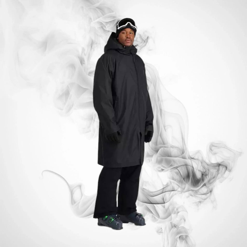 Ski Raincoat SPYDER Rain Black - 2022/23 - Speedxcrafts