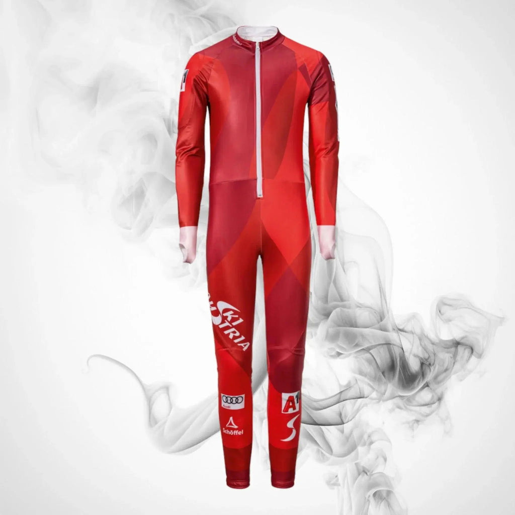 Ski Schoffel Race Suit3 A RT Barbados Cherry - Speedxcrafts