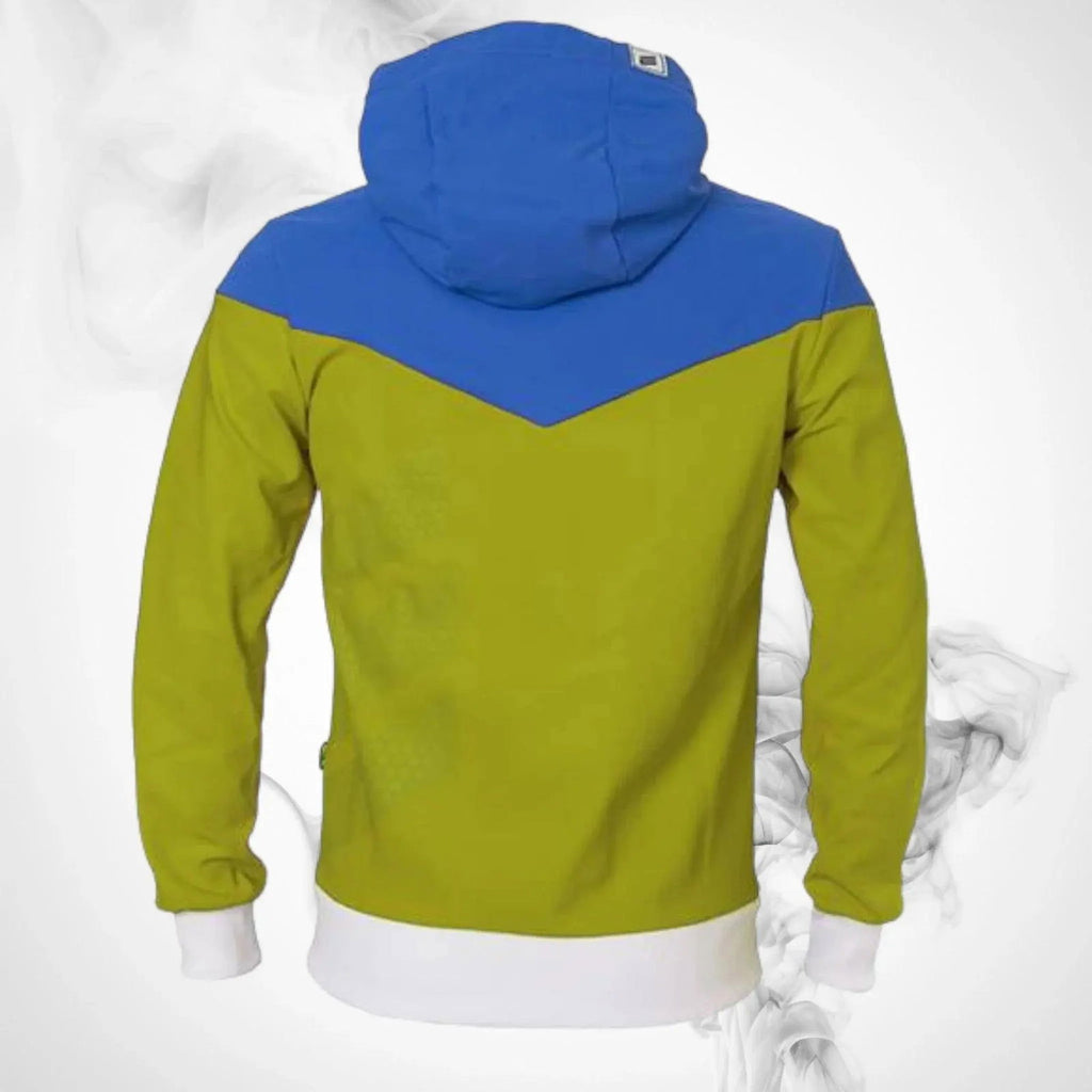 Ski Softshell ENERGIAPURA Felpa Tip Junior Acid Green/Turquoise - 2021/22 - Speedxcrafts