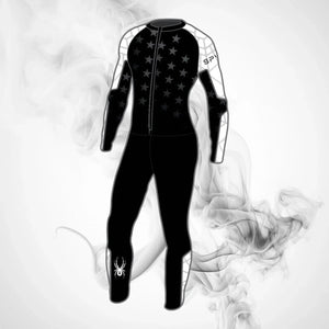 Ski Spyder Nine Ninety Race Suit Black - Speedxcrafts