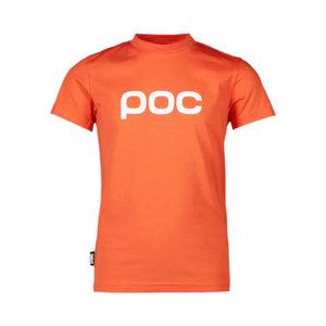 Ski T-shirt Poc Tee Jr Zink Orange - 2023/24 - Speedxcrafts