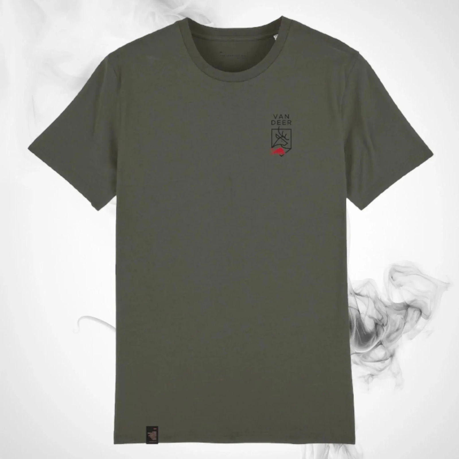 Ski T-shirt Van Deer Logo Shirt Khaki - 2023/24 - Speedxcrafts