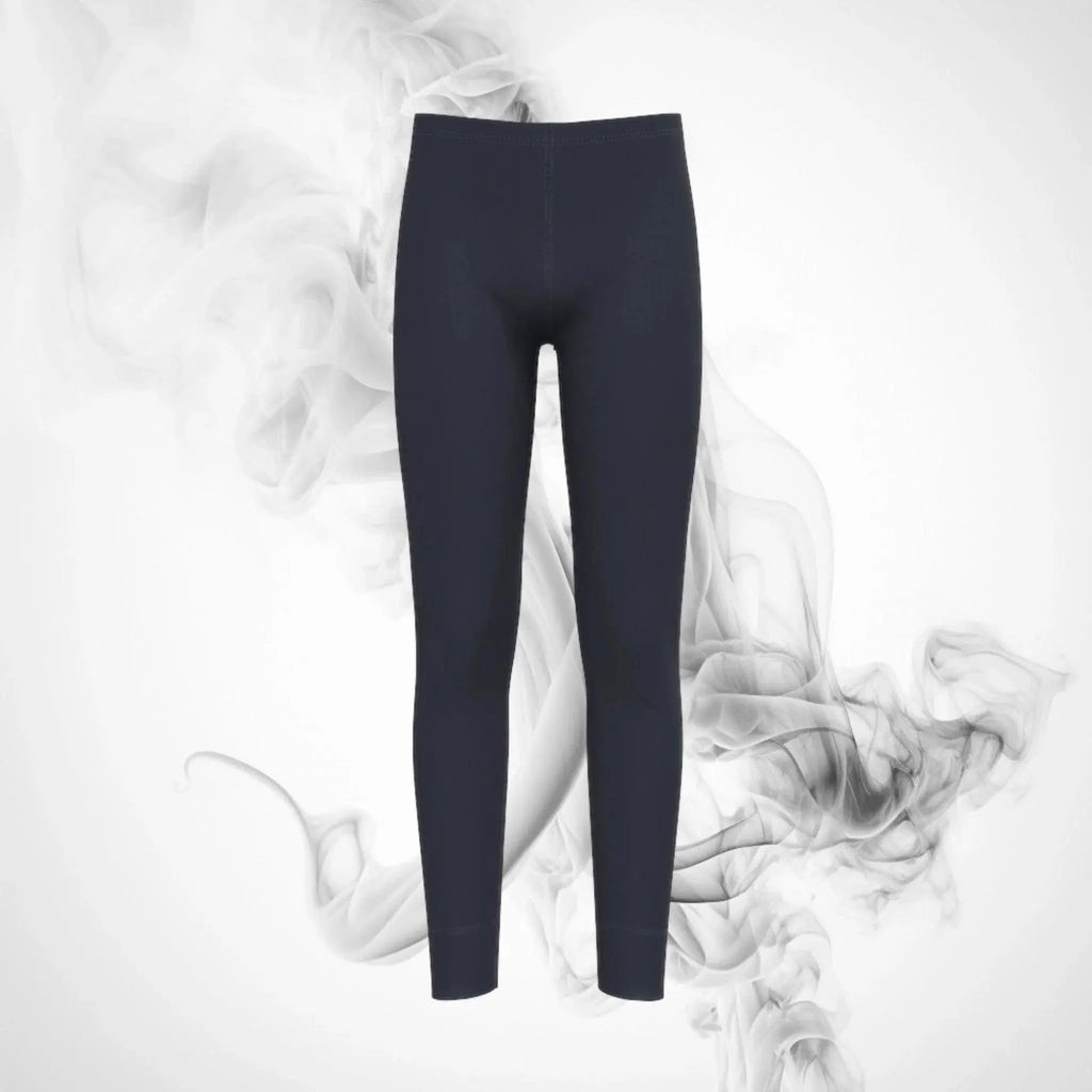 Ski Thermal Underwear Odlo Active Warm Eco Kids BL Bottom Long Black - 2023/24 - Speedxcrafts