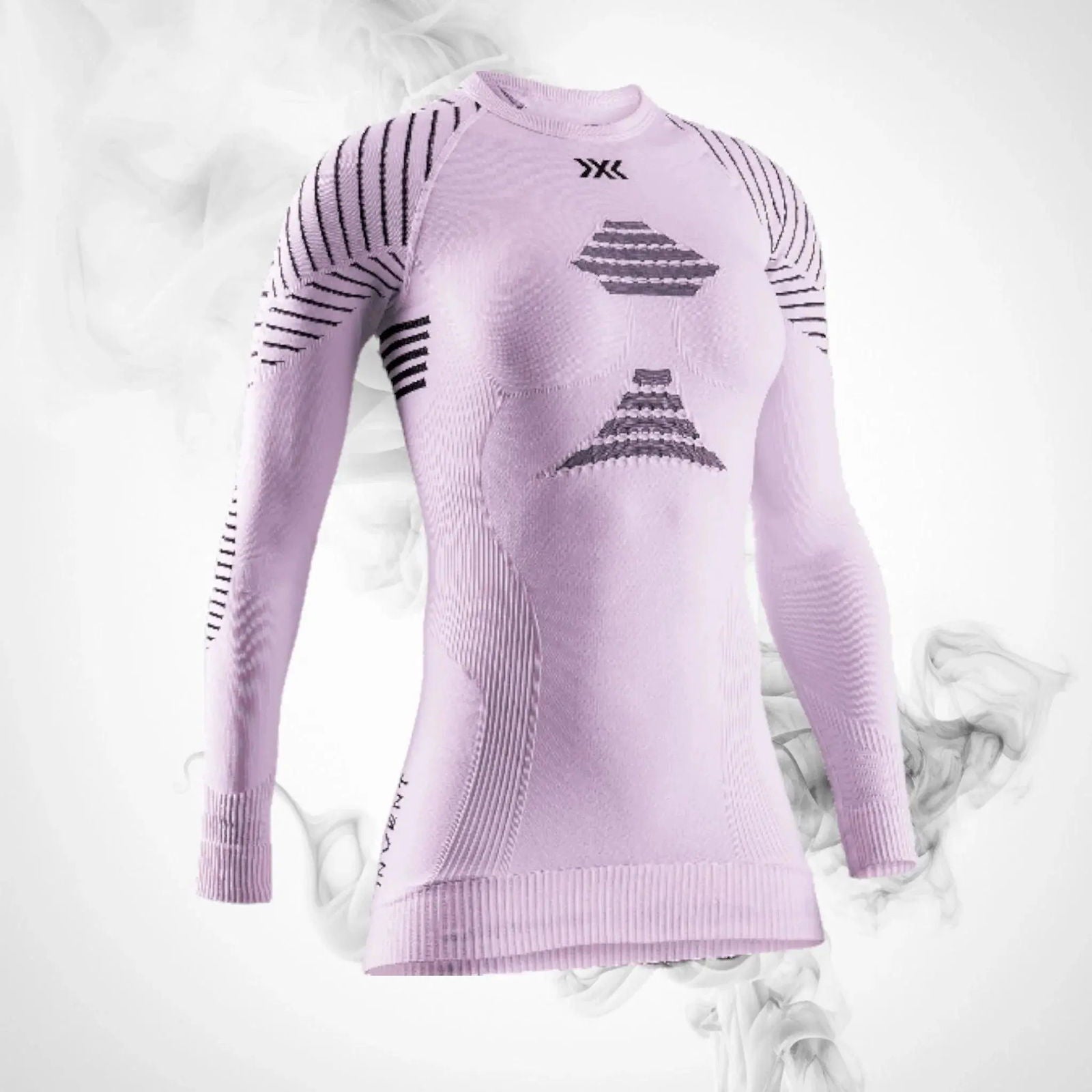 Ski Thermal underwearX-bionic Invent 4.0 Shirt LG SL Women Winsome Orchid/Opal Black - 2023/24 - Speedxcrafts