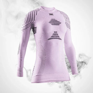 Ski Thermal underwearX-bionic Invent 4.0 Shirt LG SL Women Winsome Orchid/Opal Black - 2023/24 - Speedxcrafts