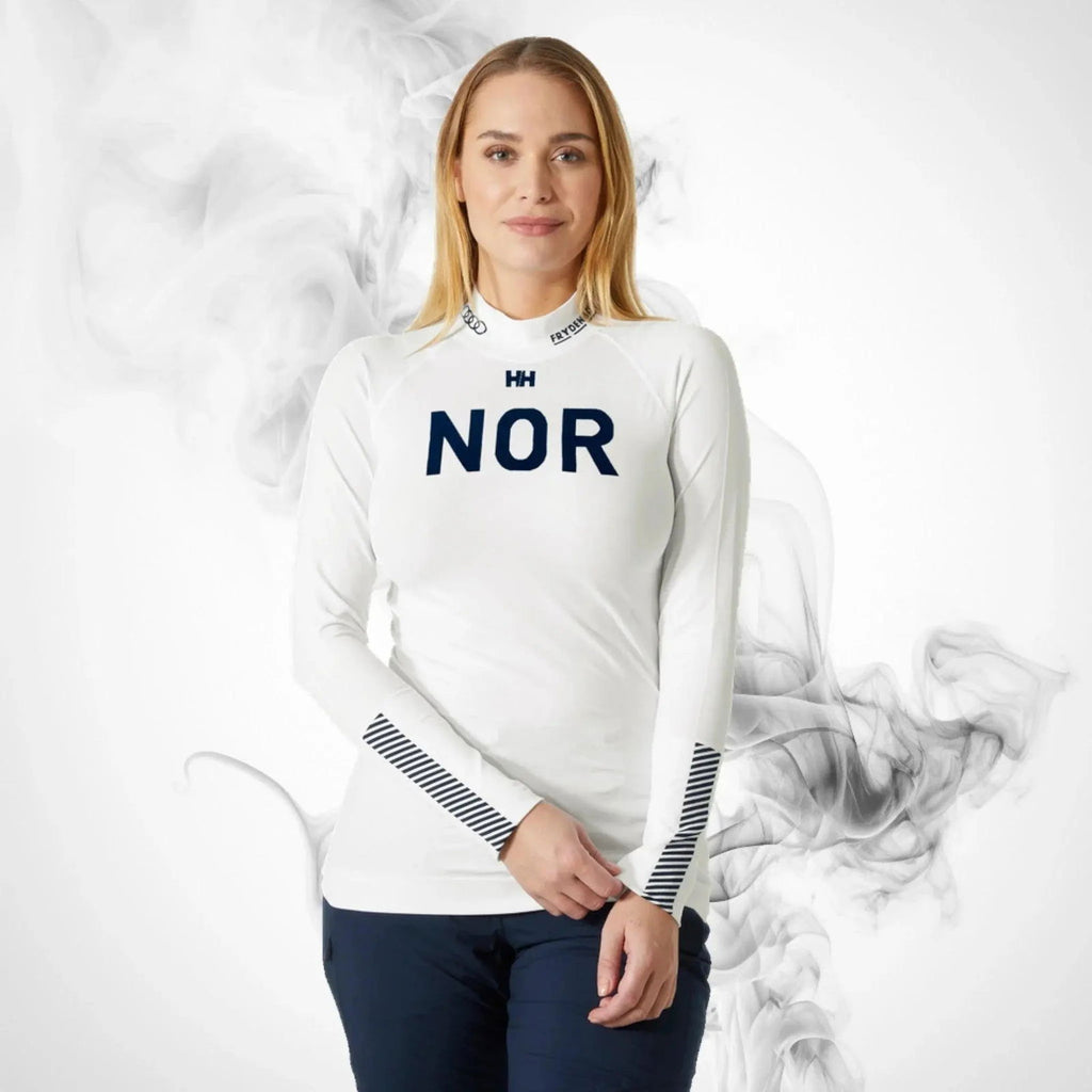 Ski Thermal underwear Helly Hansen Lifa Seamless Racing Top White - 2023/24 - Speedxcrafts