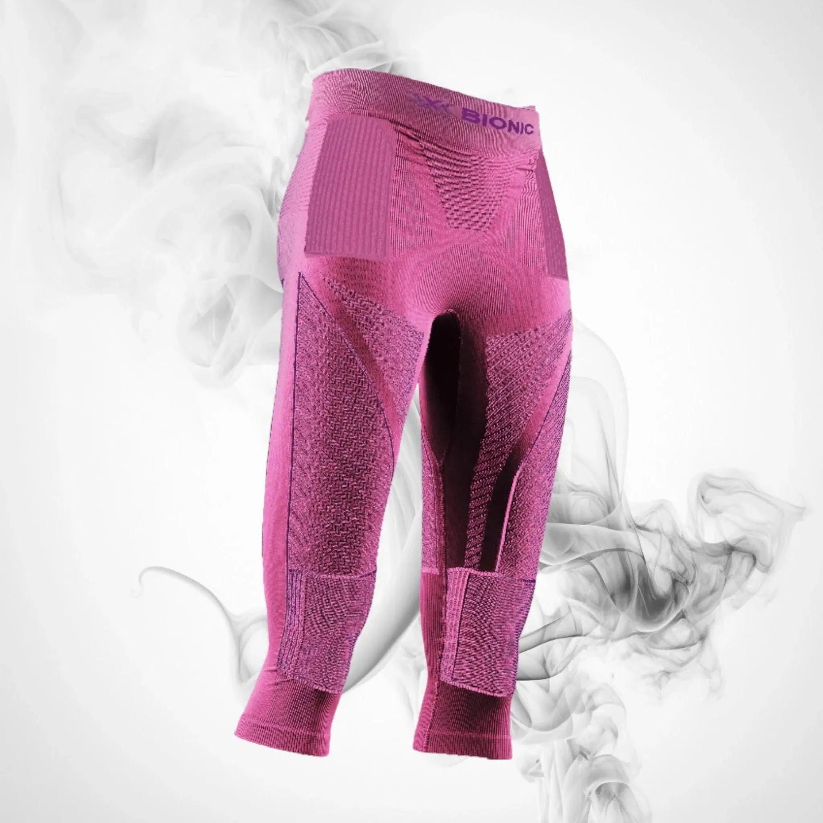 Ski Thermal underwear X-bionic Energy Accumulator 4.0 Pants 3/4 Women Magnolia Purple/Fuchsia - 2023/24 - Speedxcrafts