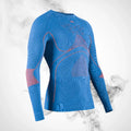 Ski Thermal underwear X-bionic Energy Accumulator 4.0 Shirt LG SL Men Galactic Blue/Vibrant Orange - 2023/24 - Speedxcrafts