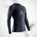 Ski Thermal underwear X-bionic Invent 4.0 Shirt LG SL Men Anthracite/Black - 2023/24 - Speedxcrafts