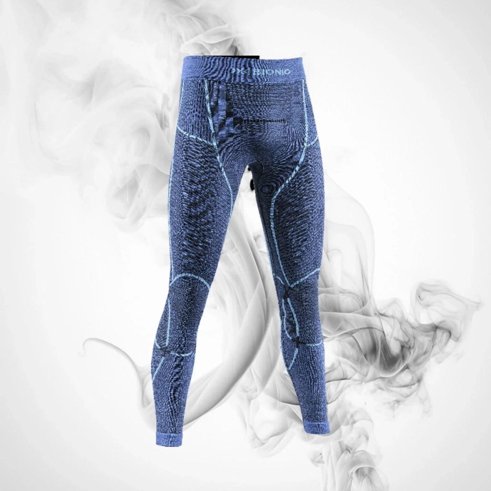 Ski Thermal underwear X-bionic Merino Pants Men Dark Ocean/Sky Blue- 2023/24 - Speedxcrafts