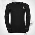 Ski Underwear shirt Odlo Active X-Warm Kids Eco BL Top Crew Neck LS Black - 2023/24 - Speedxcrafts
