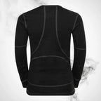 Ski Underwear shirt Odlo Active X-Warm Kids Eco BL Top Crew Neck LS Black - 2023/24 - Speedxcrafts