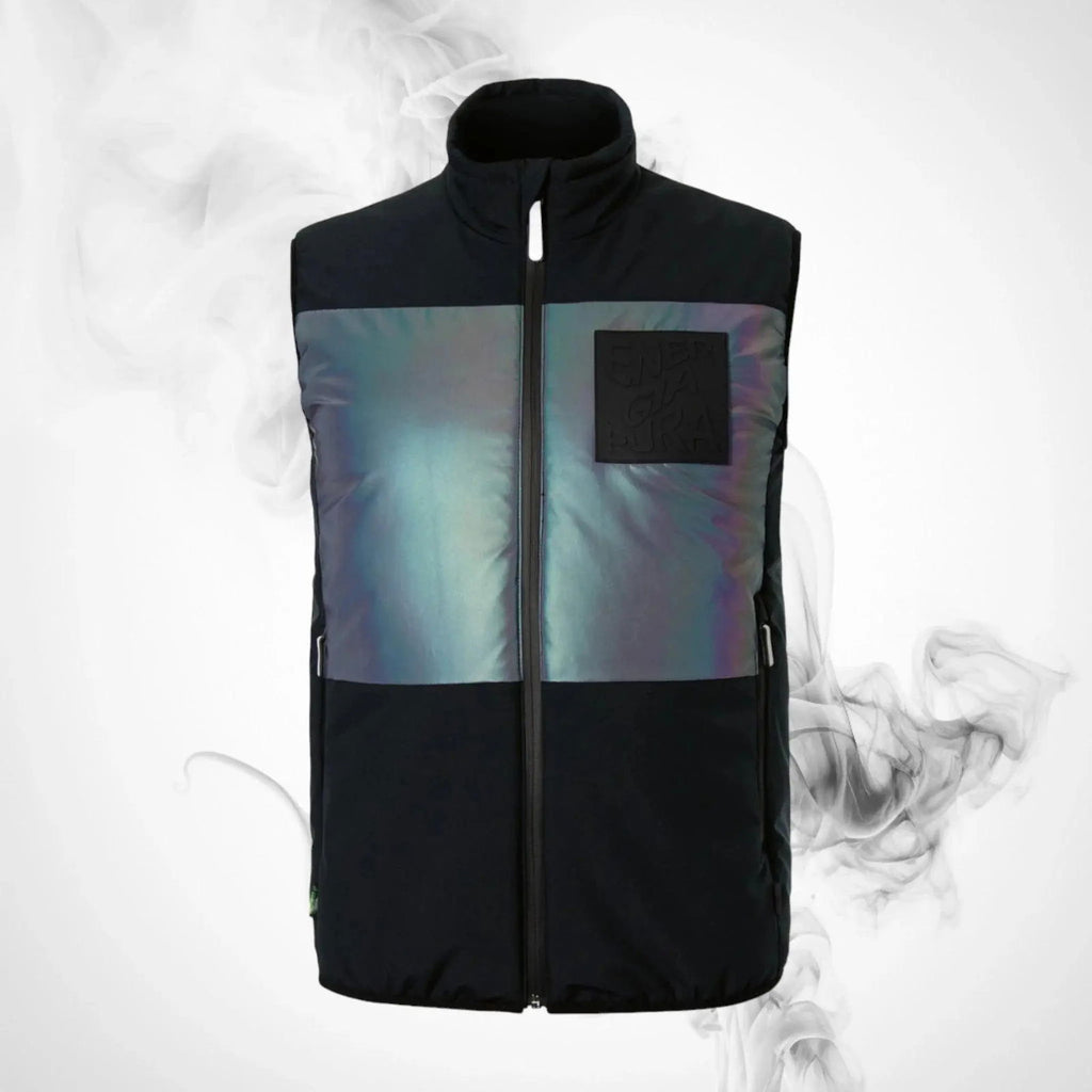 Ski Vest ENERGIAPURA Veret Reflex Vest Black/Reflex Rainbow - 2022/23 - Speedxcrafts
