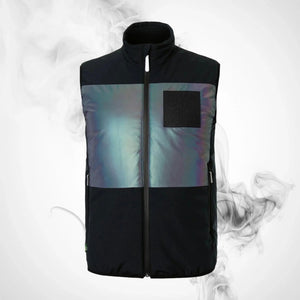 Ski Vest ENERGIAPURA Veret Reflex Vest Black/Reflex Rainbow - 2022/23 - Speedxcrafts