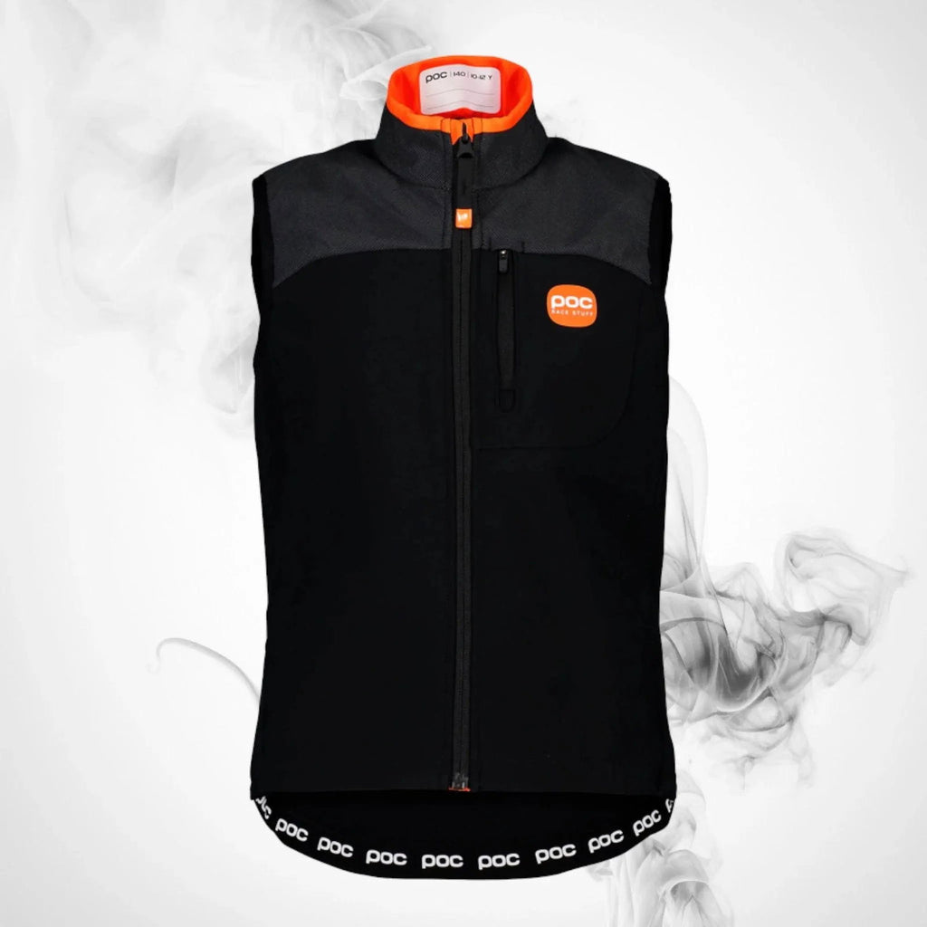 Ski Vest Poc Race Vest Jr Uranium Black - 2023/24 - Speedxcrafts