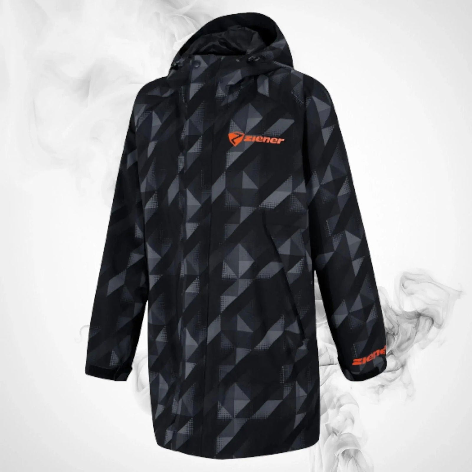 Ski ZIENER RCE Coach Coat Black Print - 2022/23 - Speedxcrafts