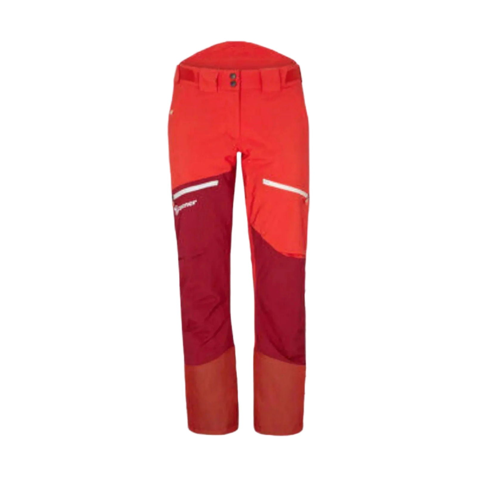 Ski pants ZIENER Temmo Full-Zip Lady Red - Speedxcrafts