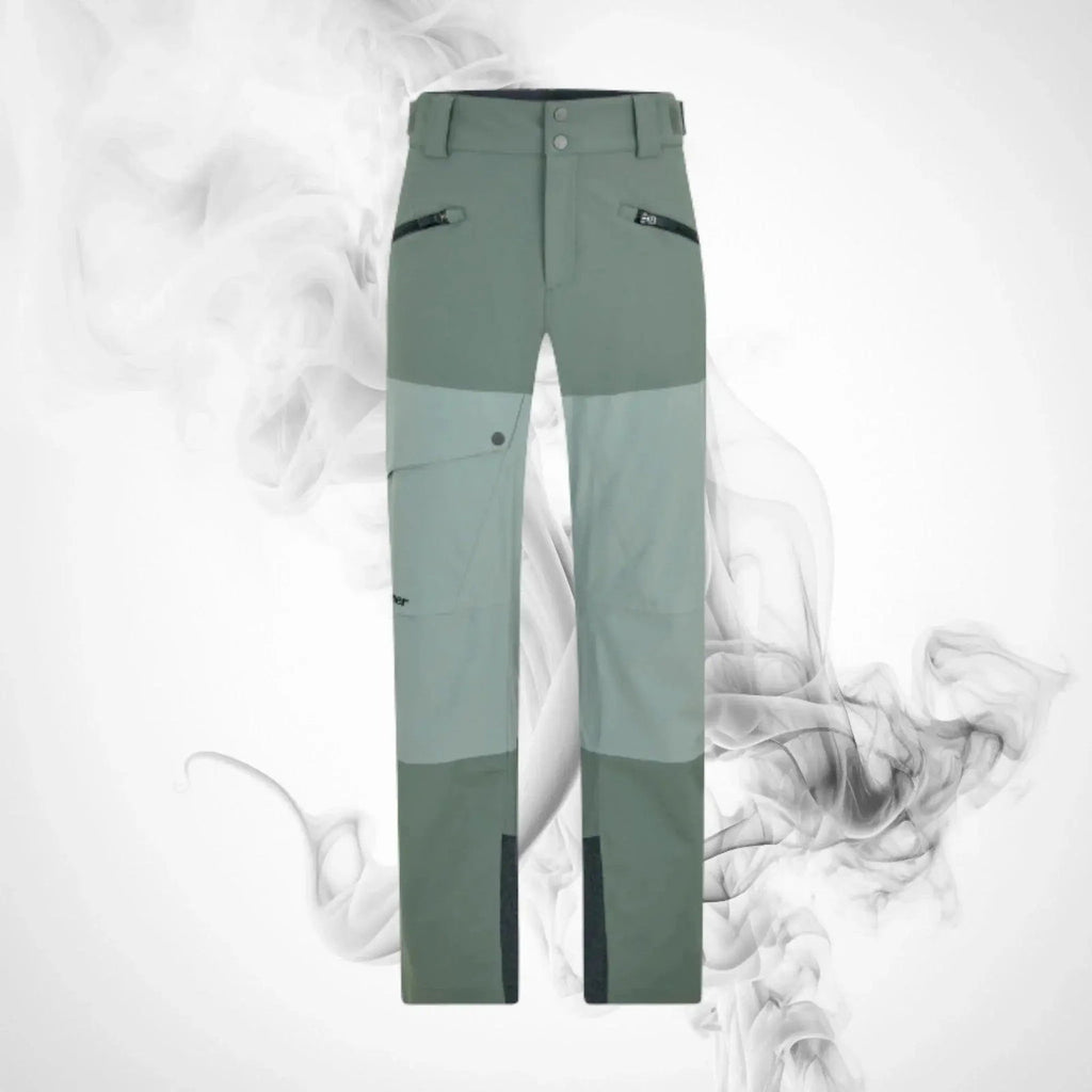 Ski pants Ziener Tiffin Man Green Mud - Speedxcrafts