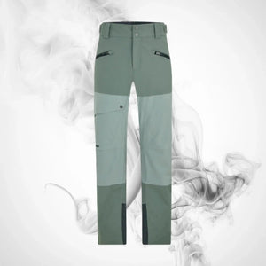 Ski pants Ziener Tiffin Man Green Mud - Speedxcrafts