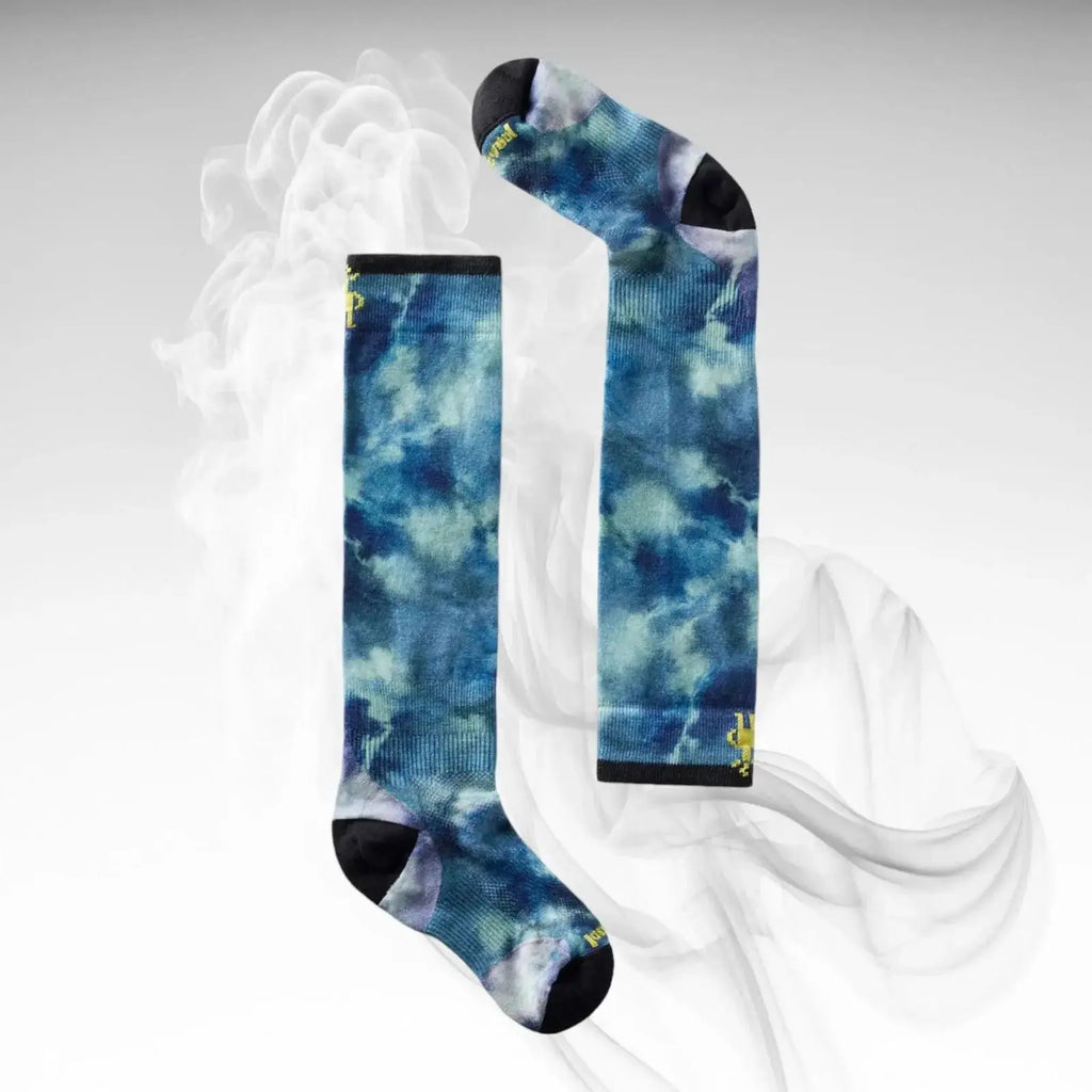 Smartwool JR Zero Cushion Tie-Dye Ski Socks - Speedxcrafts