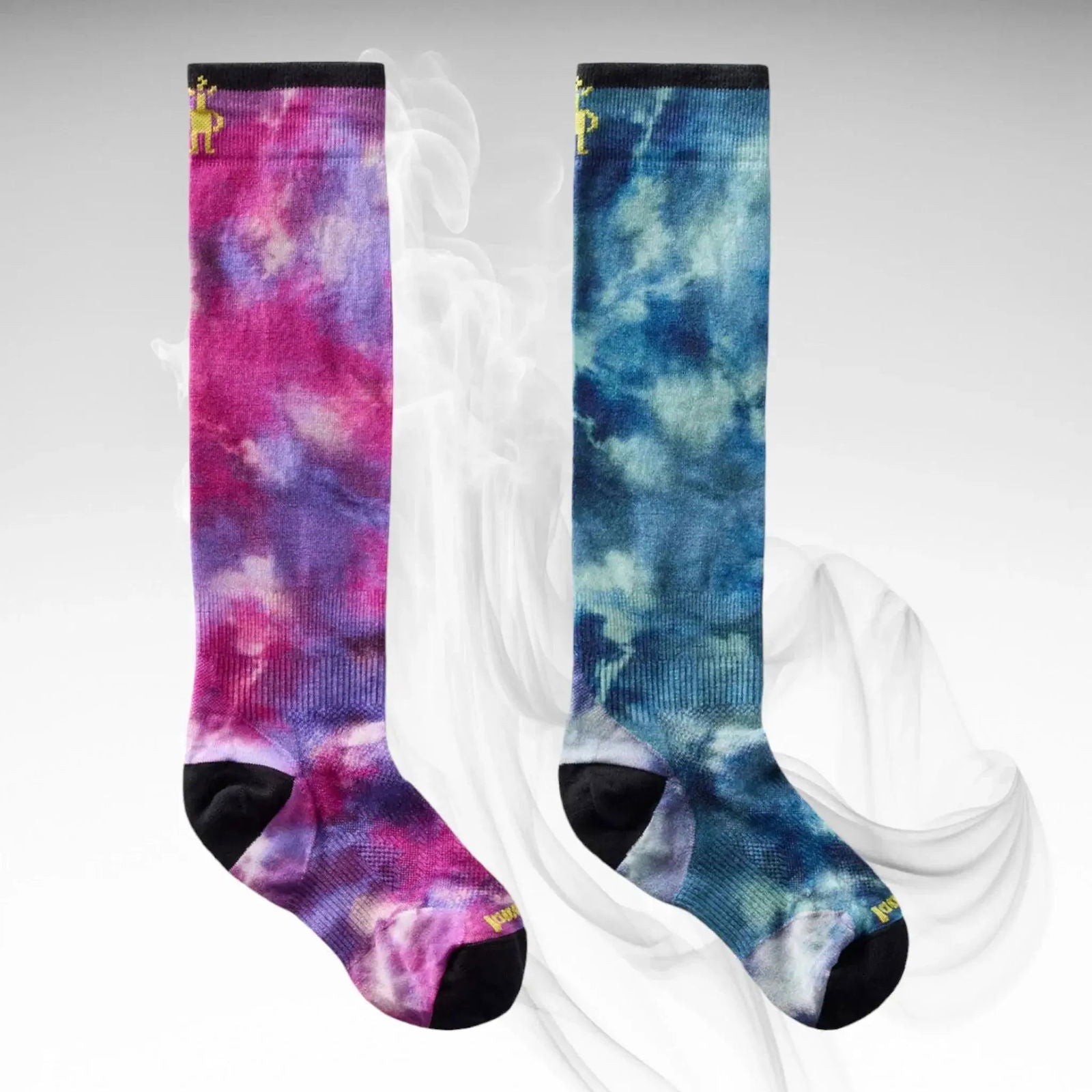Smartwool JR Zero Cushion Tie-Dye Ski Socks - Speedxcrafts