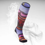 Smartwool Women's Zero Cushion Floral Field Sock - Speedxcrafts