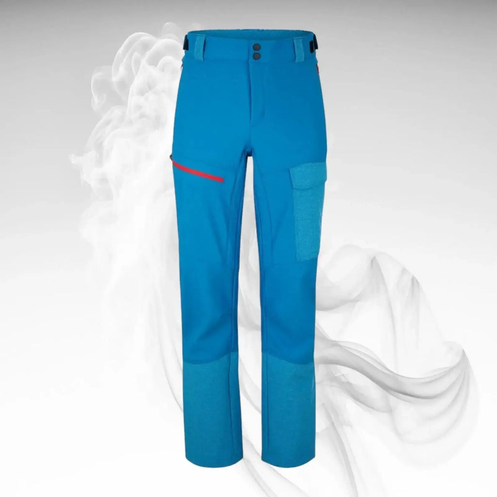 Softshell Pants ZIENER Norbert Man Steel Blue - 2020/21 - Speedxcrafts