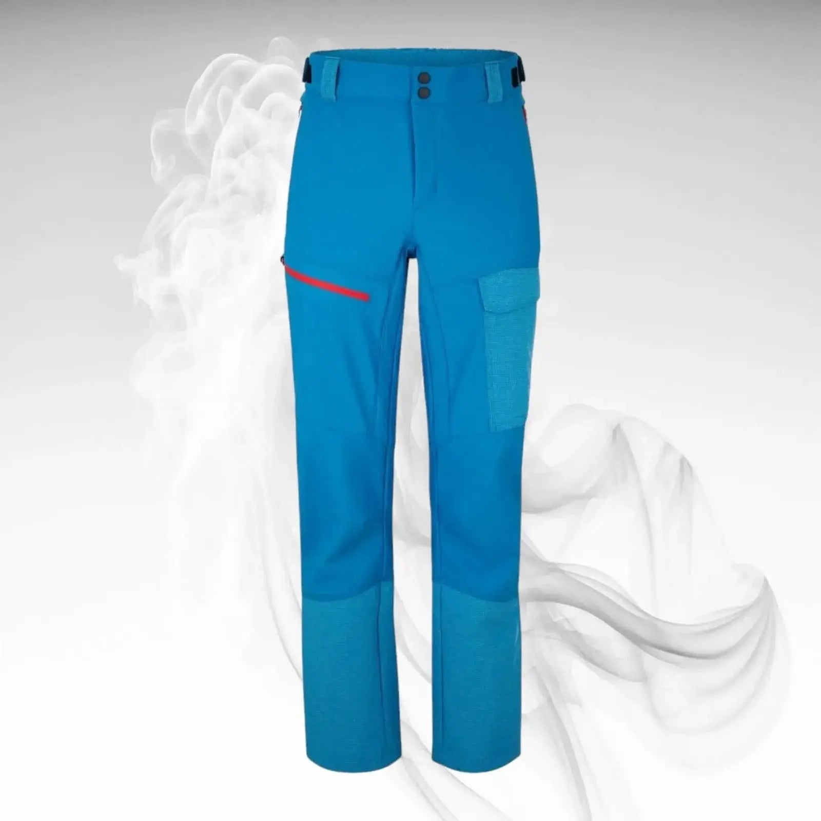 Softshell Pants ZIENER Norbert Man Steel Blue - 2020/21 - Speedxcrafts