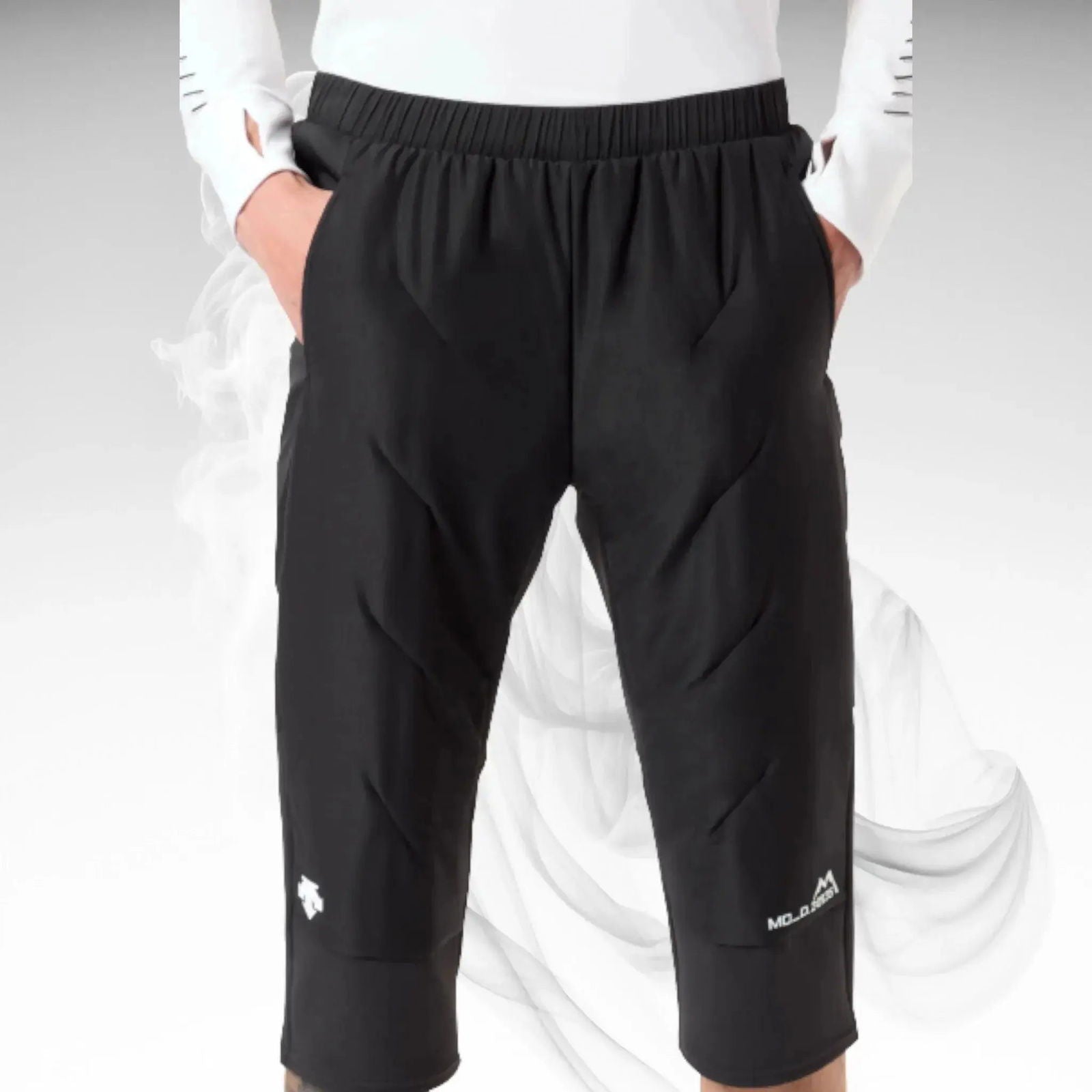 Softshell Pants Descente SHybrid Middle Pants Black - 2023/24 - Speedxcrafts