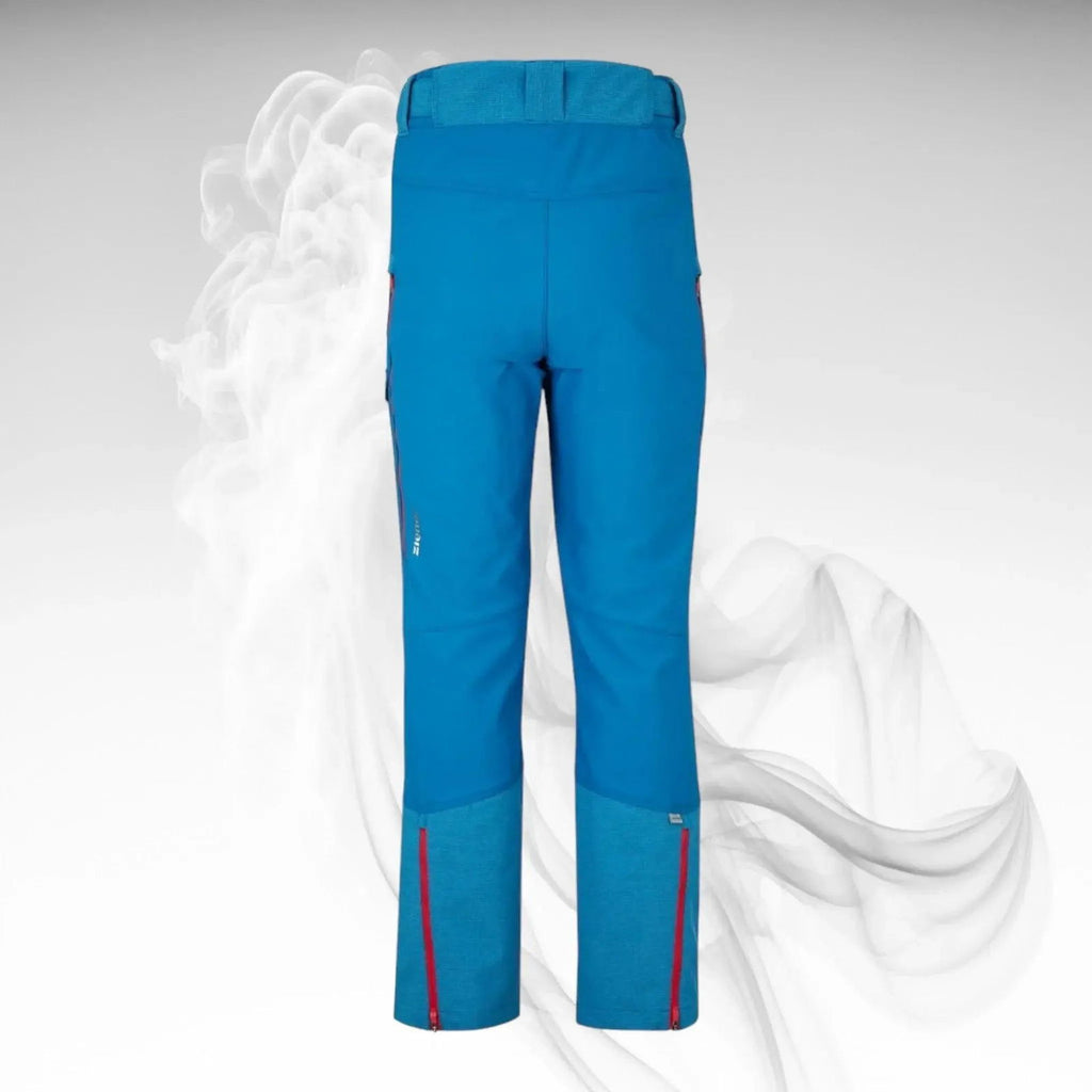 Softshell Pants ZIENER Norbert Man Steel Blue - 2020/21 - Speedxcrafts