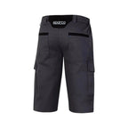 Sparco Cargo Mechanic's Bermuda Shorts - Grey | Official Teamwear - Speedxcrafts