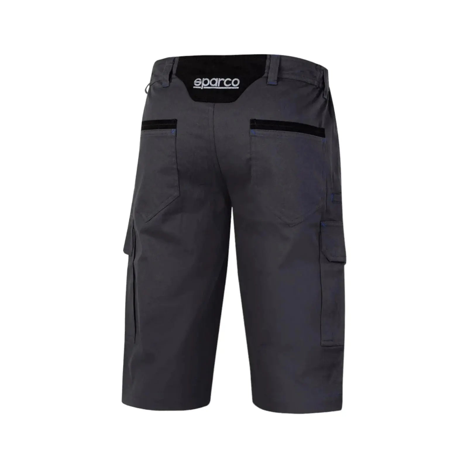 Sparco Cargo Mechanic's Bermuda Shorts - Grey | Official Teamwear - Speedxcrafts