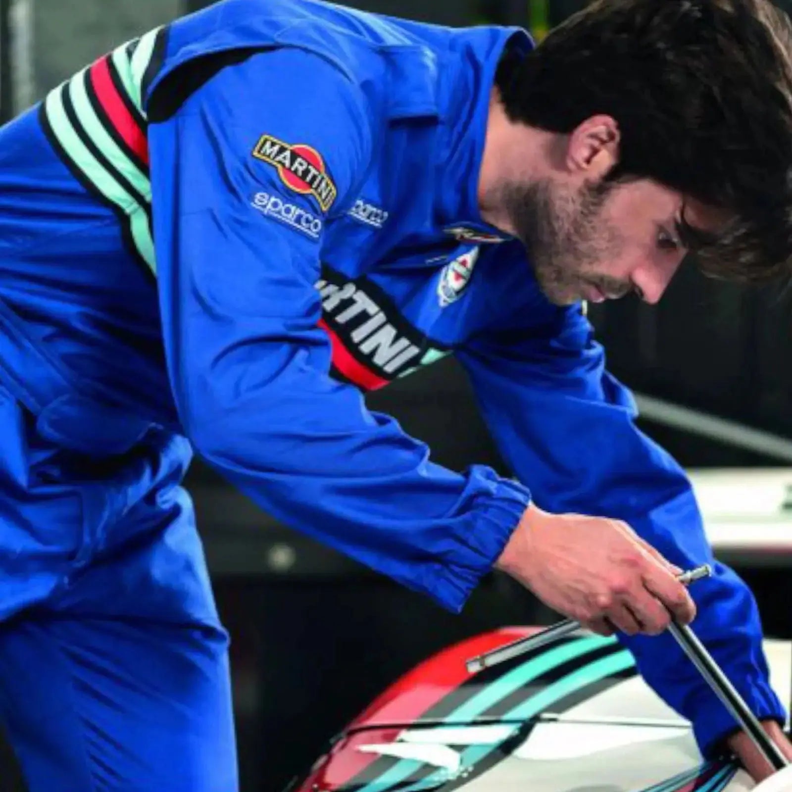 Sparco Martini Racing MS-4 Mechanic Suit | Official Motorsport Apparel - Speedxcrafts