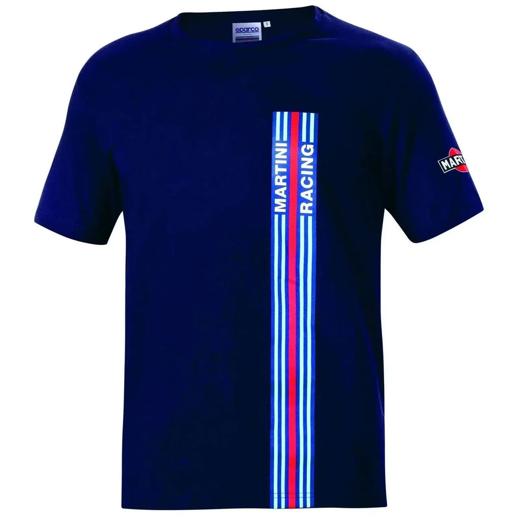 Sparco T-Shirt Big Stripes Martini Racing - Speedxcrafts