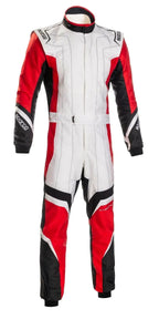 Sparco X-Light KS-7 Replica Kart Suit - Black/Grey Lightweight Racing - Speedxcrafts