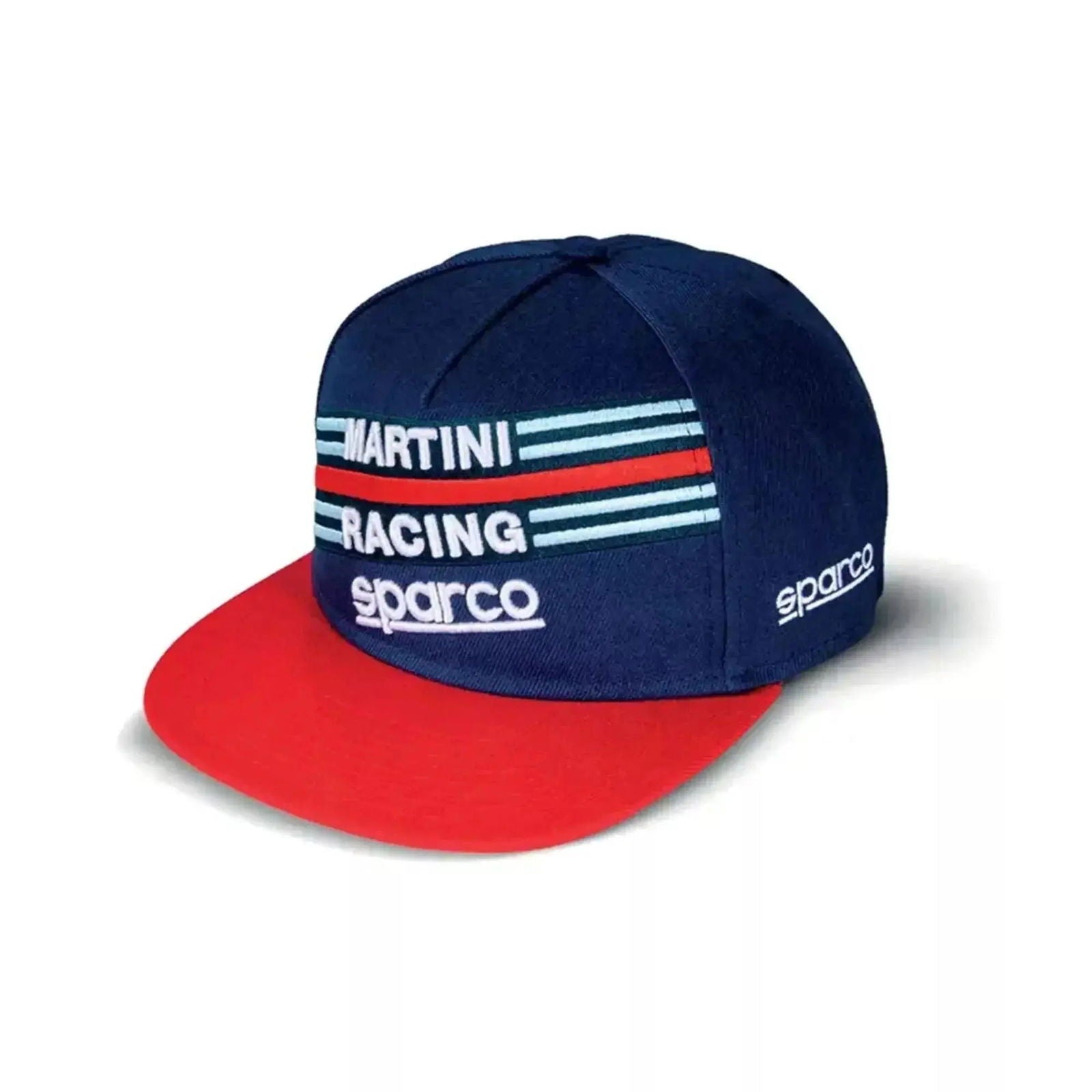 Sparco Cap Flat Visor Martini Racing - Speedxcrafts – Speedx Crafts