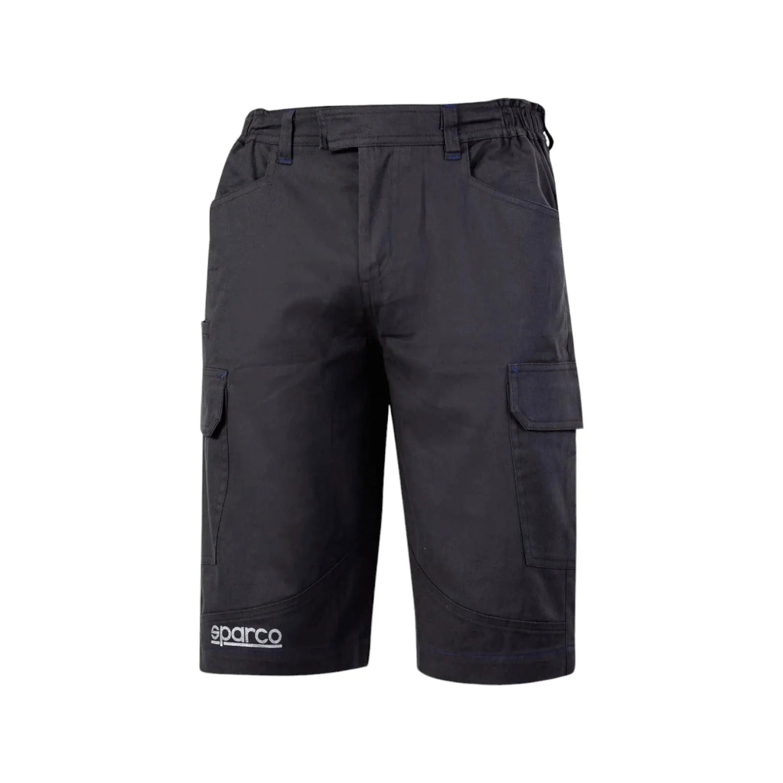 Sparco Cargo Mechanic's Bermuda Shorts - Grey | Official Teamwear - Speedxcrafts