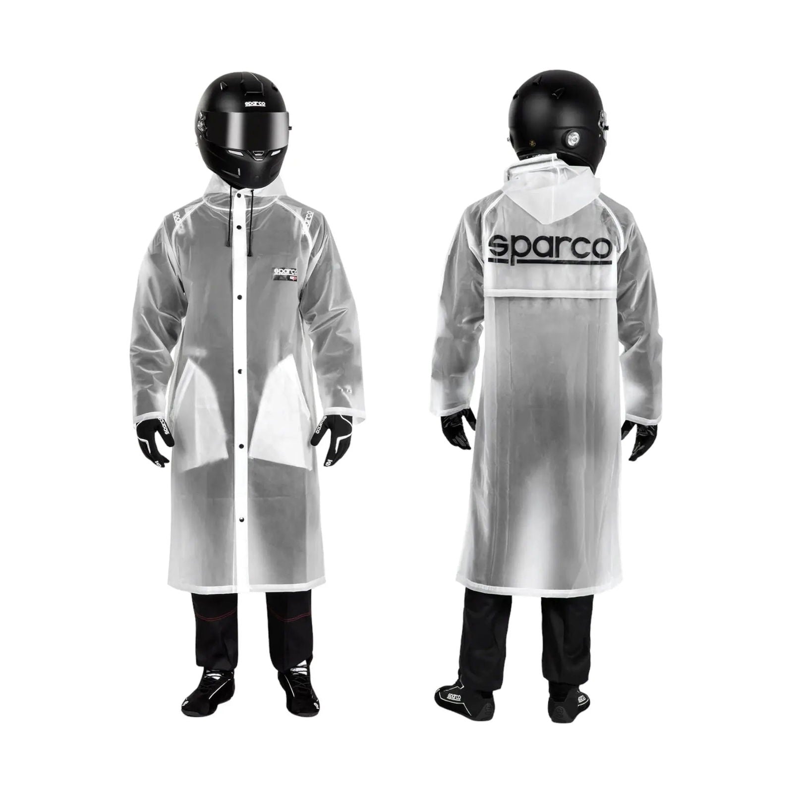Sparco Raincoat Evo | Protective Rain Suit for Karting & Motorsports - Speedxcrafts