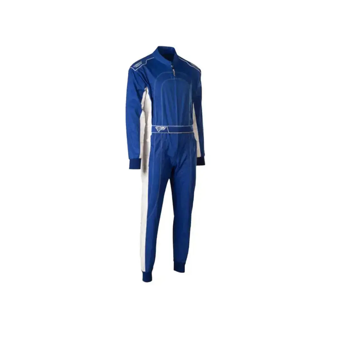 Speed Hobby Denver HS-2 Blue/White Suit | Stylish Racing Gear - Speedxcrafts