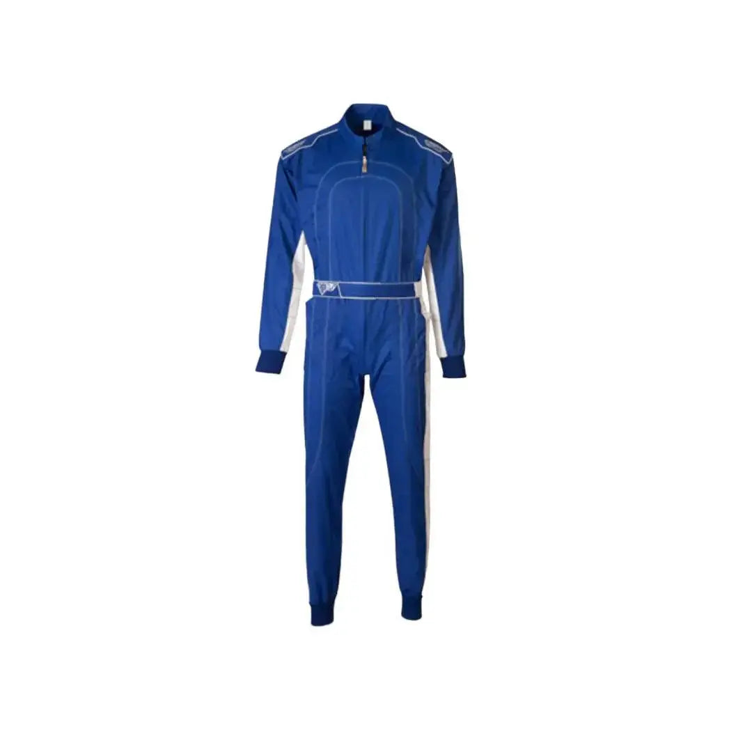 Speed Hobby Denver HS-2 Blue/White Suit | Stylish Racing Gear - Speedxcrafts