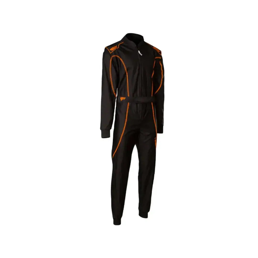 Speed LVL2 suit RS-1 Barcelona black / Fluo orange - Speedxcrafts