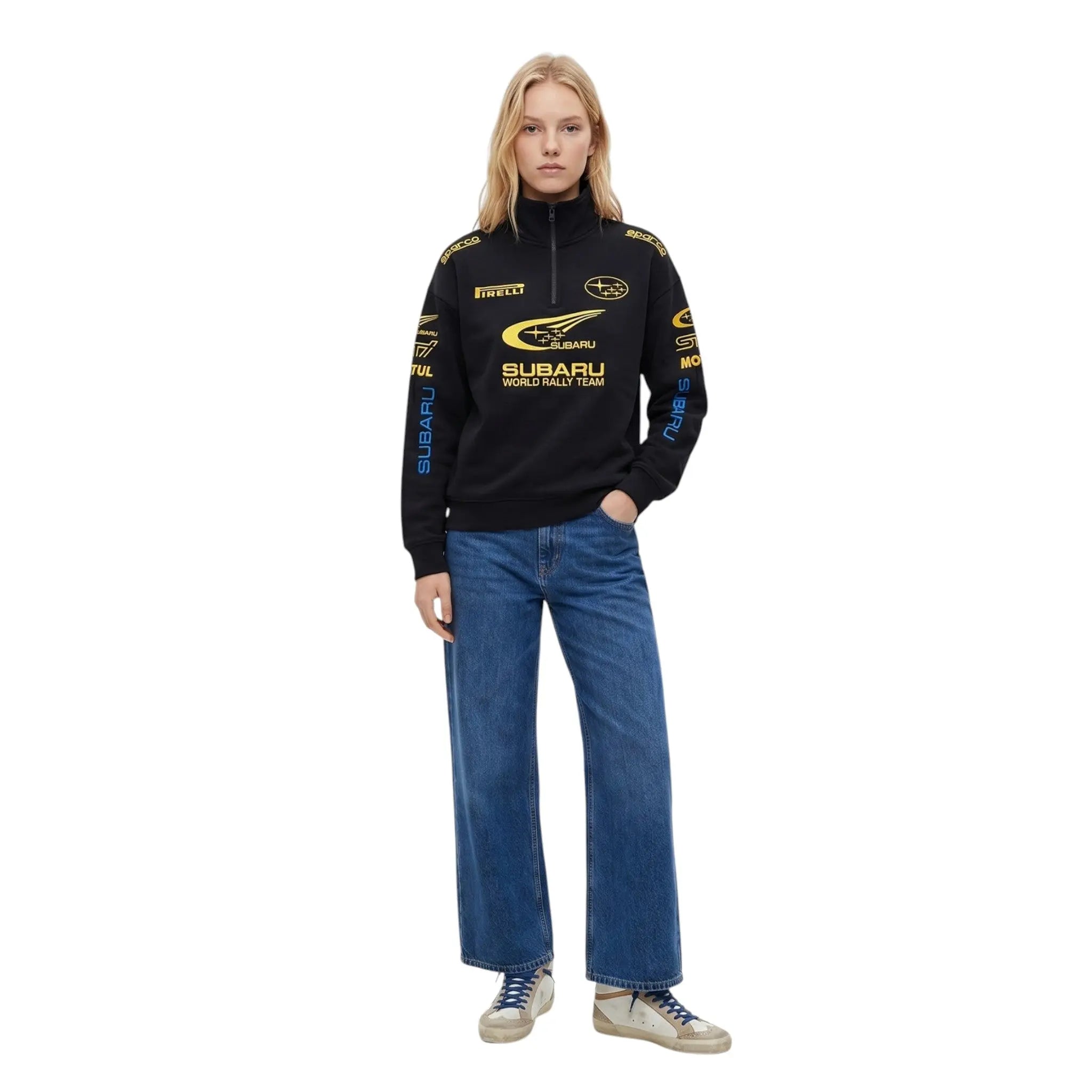 Subaru World Rally Vintage-Zip Sweatshirt