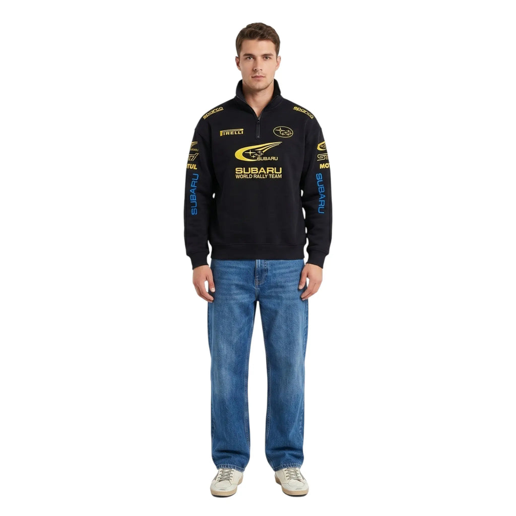 Subaru World Rally Vintage-Zip Sweatshirt