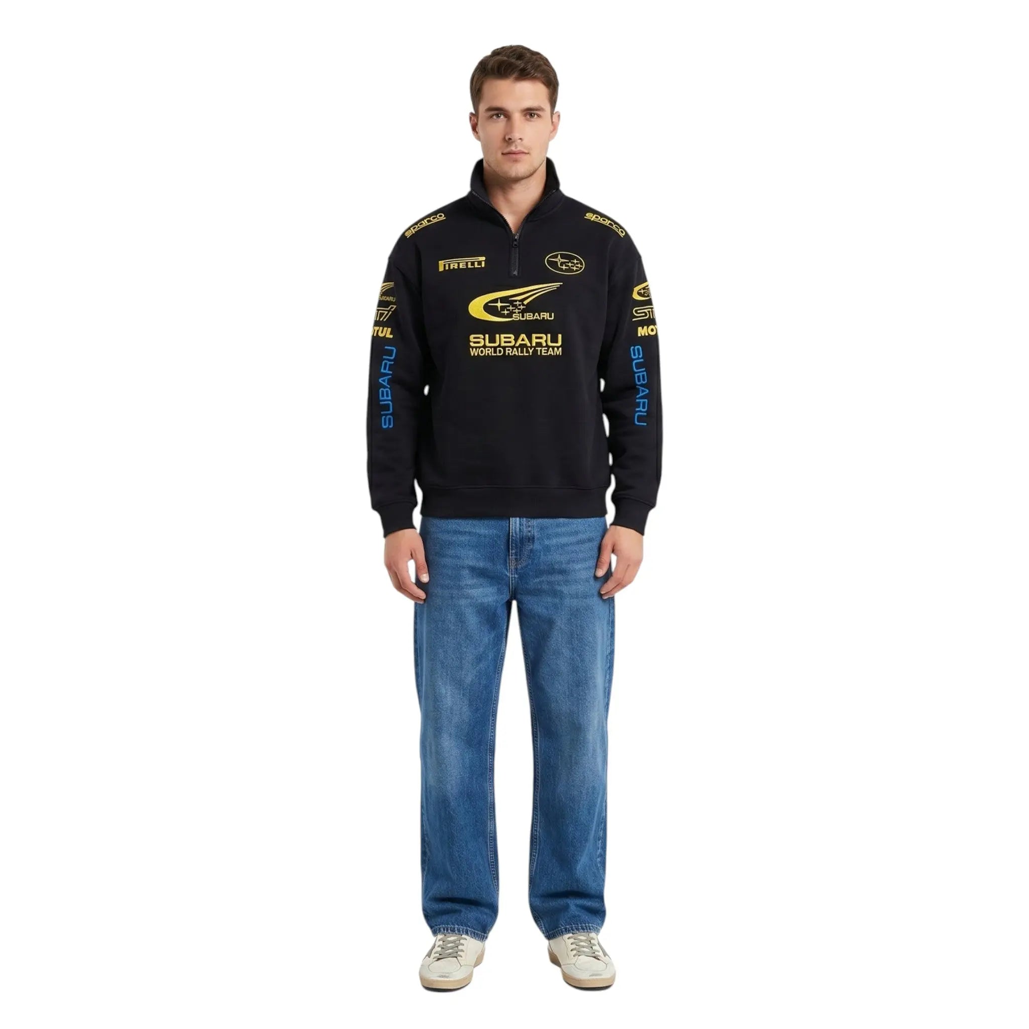 Subaru World Rally Vintage-Zip Sweatshirt