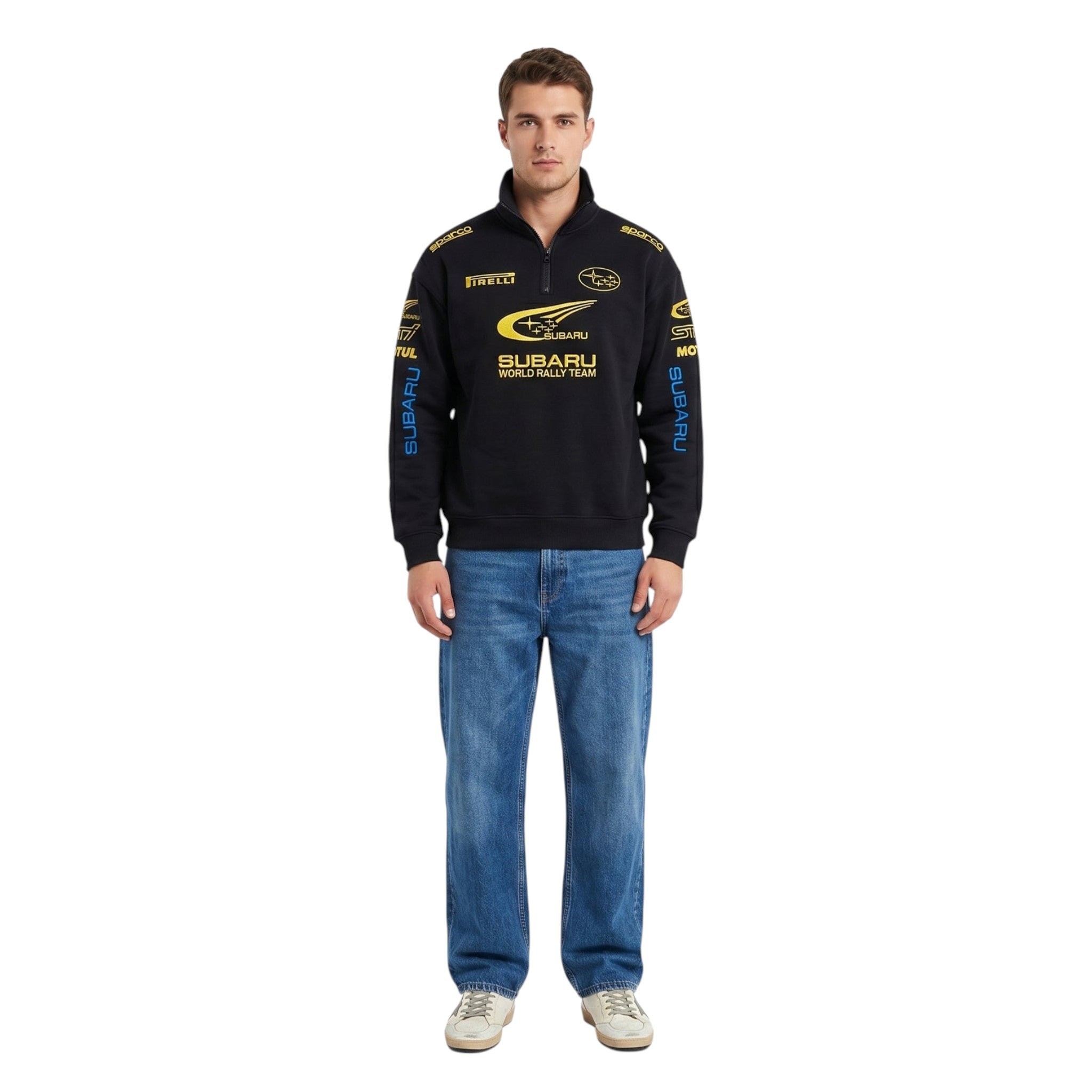 Subaru World Rally Vintage-Zip Sweatshirt