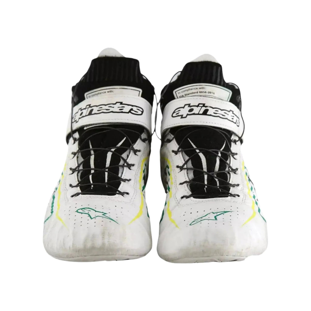 Tony Kanaan 2022 Indy 500 Chip Ganassi Racing IndyCar Boots - Speedxcrafts