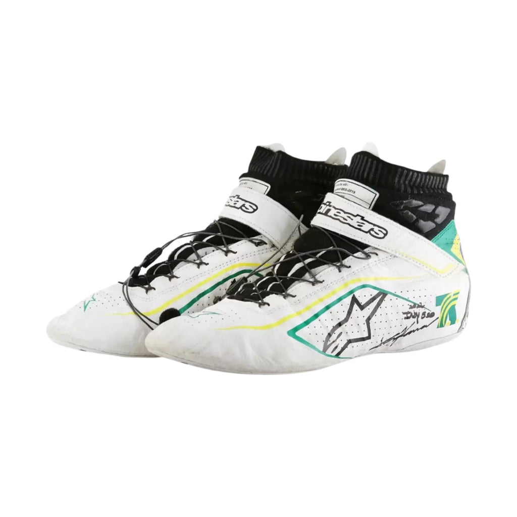 Tony Kanaan 2022 Indy 500 Chip Ganassi Racing IndyCar Boots - Speedxcrafts